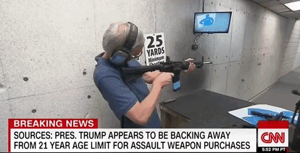 Watch This Unintentionally Hilarious Clip Of A CNN Reporter Firing An AR-15