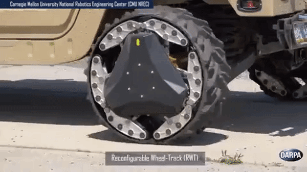 DARPA Literally Reinvented The Wheel
