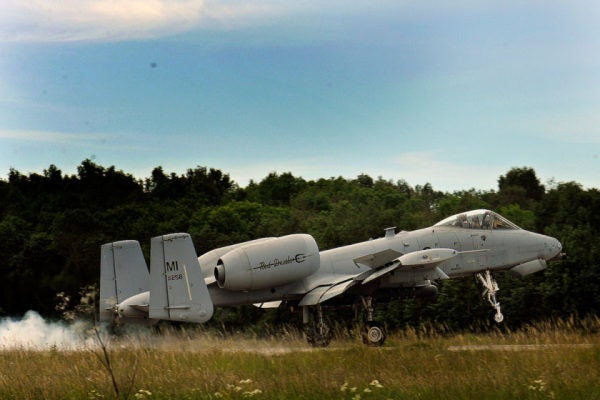 Air Force A-10 Warthogs Are Practicing For Rough Landings Close To The Russian Border