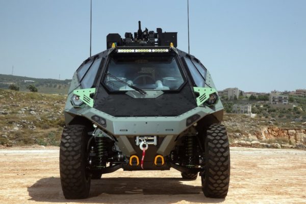 This New Israeli-Made Armored Personnel Carrier Looks Like A Badass Space Buggy