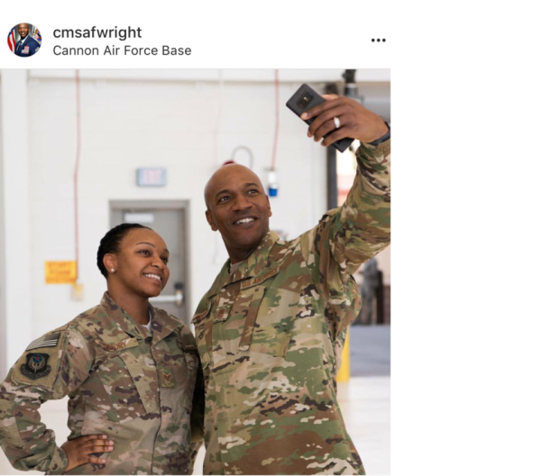 Top Enlisted Airman Wears The OCP And Airmen Think He’s Trolling Them