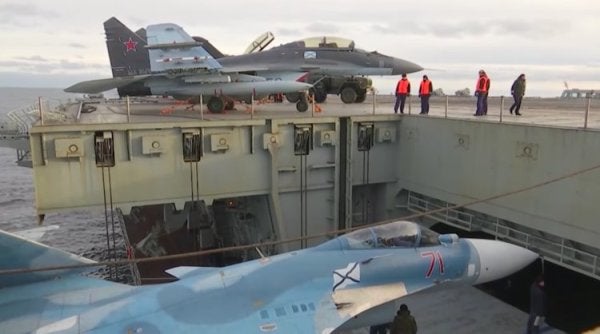 A Look At The Admiral Kuznetsov, Russia’s Only Aircraft Carrier And Floating Garbage Pile