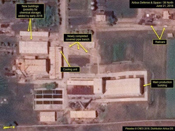 Kim Jong Un Promised Trump ‘Complete Denuclearization.’ These Satellite Photos Say Otherwise