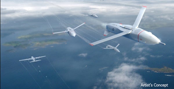 DARPA’s ‘Gremlin’ Drones Can Deploy From A Flying Carrier In Starcraft-Style Swarms
