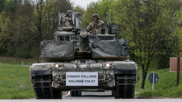 US Tanks Just Marched Down German Roads For The First Time In 15 Years