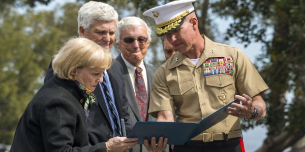 Marine Hero Receives Silver Star 51 Years To The Day After His Death In Vietnam