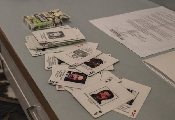 What The ‘Most Wanted Iraqis’ Deck Of Cards Can Teach Us About War