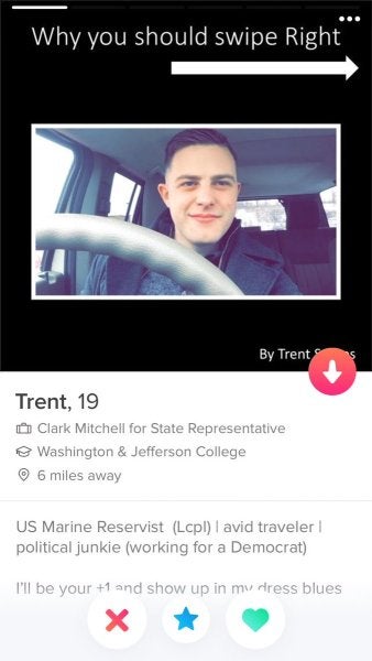 This Marine Has The Most Marine Tinder Profile We’ve Ever Seen