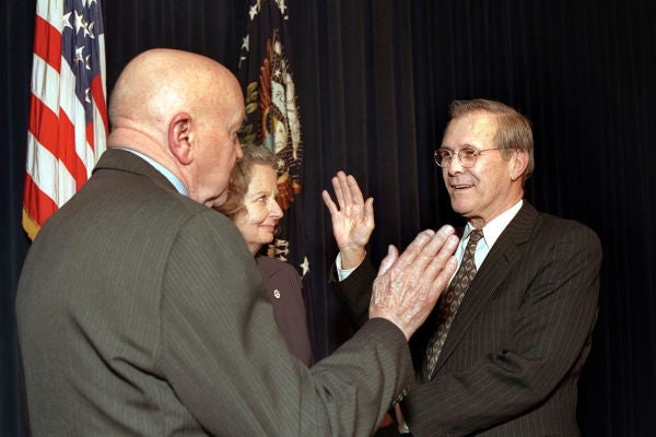 My date with Rummy: The late former Defense Secretary was as wily as ever