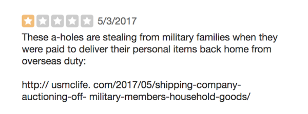 Moving Company Scraps Auction Of Service Member Items Amid Social Media Outrage