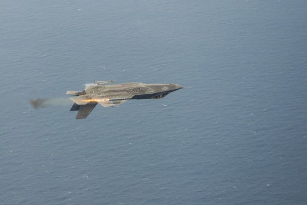 Check Out This F-35 Firing Off A Missile While Completely Inverted
