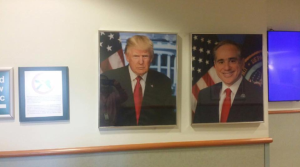 Congressman Wins Big After Creating Scandal Over Trump’s Photo Not Hanging In VA Hospital