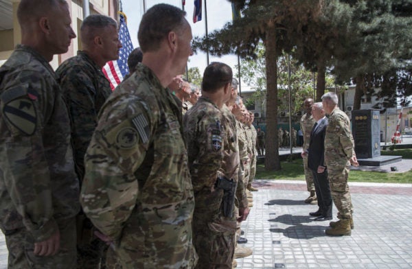 Mattis In Kabul: It’s ‘Going To Be Another Tough Year’ For US Troops In Afghanistan