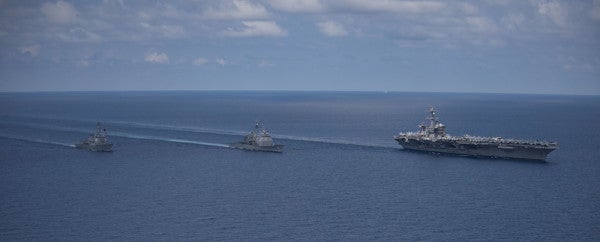 That Time The USS Carl Vinson Strike Group Wasn’t On Its Way To North Korea