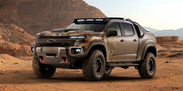 Watch The Army’s Stealthy New Hydrogen-Powered Chevy Colorado ZH2 In Action