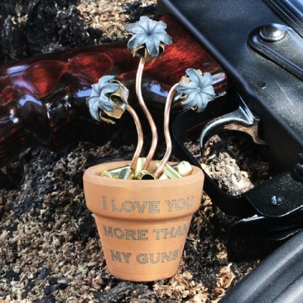 F**k Flowers. Give Your Loved One A Bouquet Of Bullets