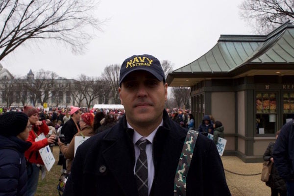 Veterans Talk About Why They Joined The Women’s March In DC