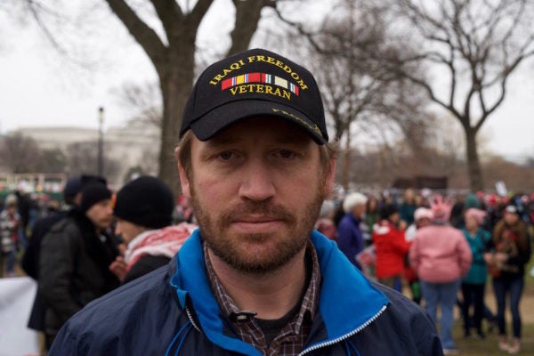 Veterans Talk About Why They Joined The Women’s March In DC