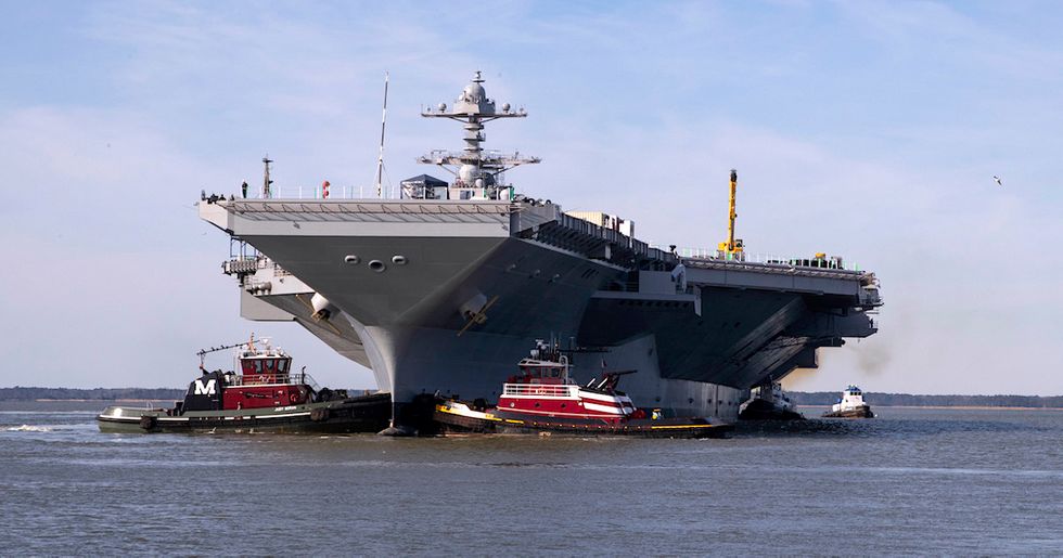 The Navy’s $13 billion supercarrier is still having major problems