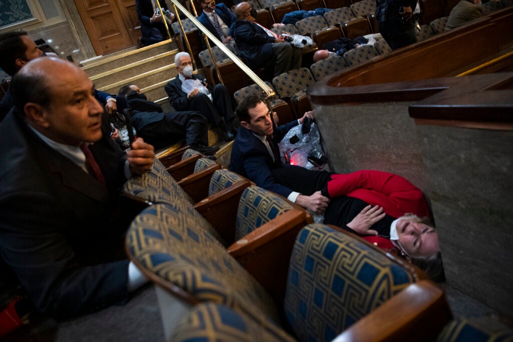This Army Ranger-turned-Congressman was last out of the House chamber during the Capitol riots