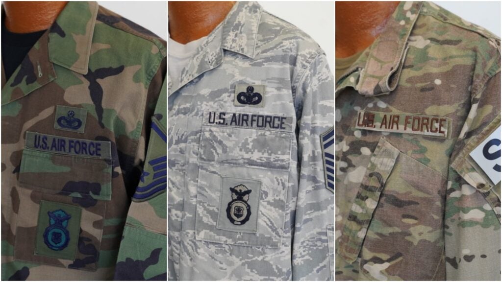‘An over-patterned couch’ — Airmen can’t wait to say goodbye forever to their tiger stripe ABUs