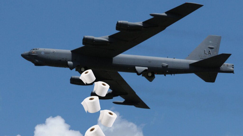 The Air Force wants privacy curtains so you can poo while you B-52