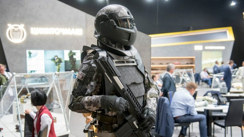 Rostec's third-generation 'Sotnik' combat armor (Rostec)