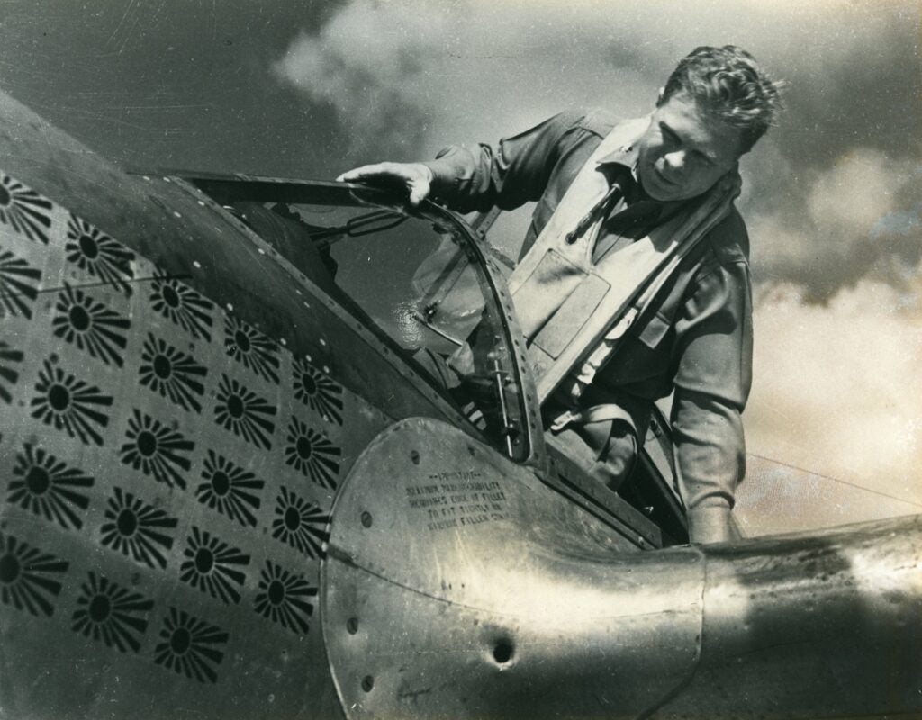 Maj Richard Bong WW2 Ace P-38 Blitz Aac USAF Geschwader Pilot Name Tag Aufnäher 