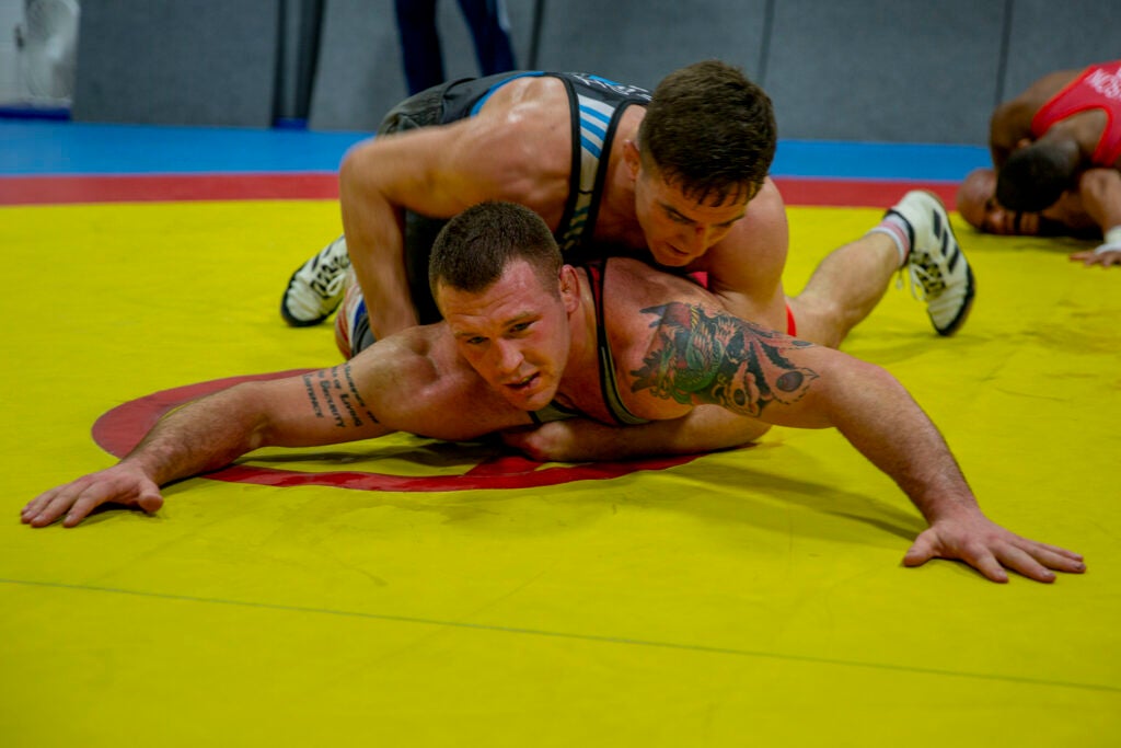 A US Marine will wrestle in the Olympics for the first time in decades