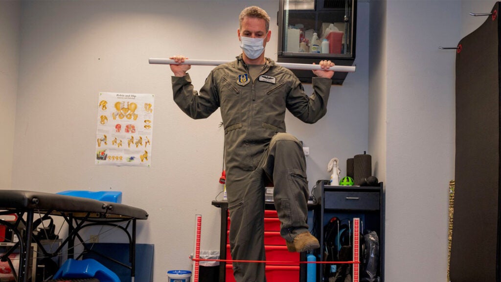 Here’s why Air Force fighter pilots get massage therapists and athletic trainers