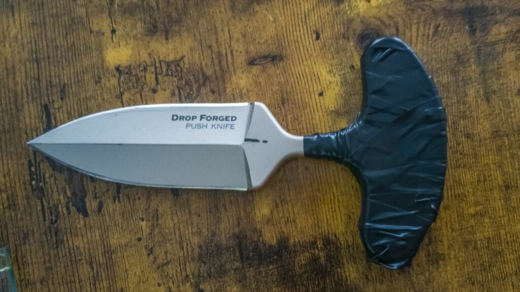 Cold Steel 36ME  Drop Forged Push Knife