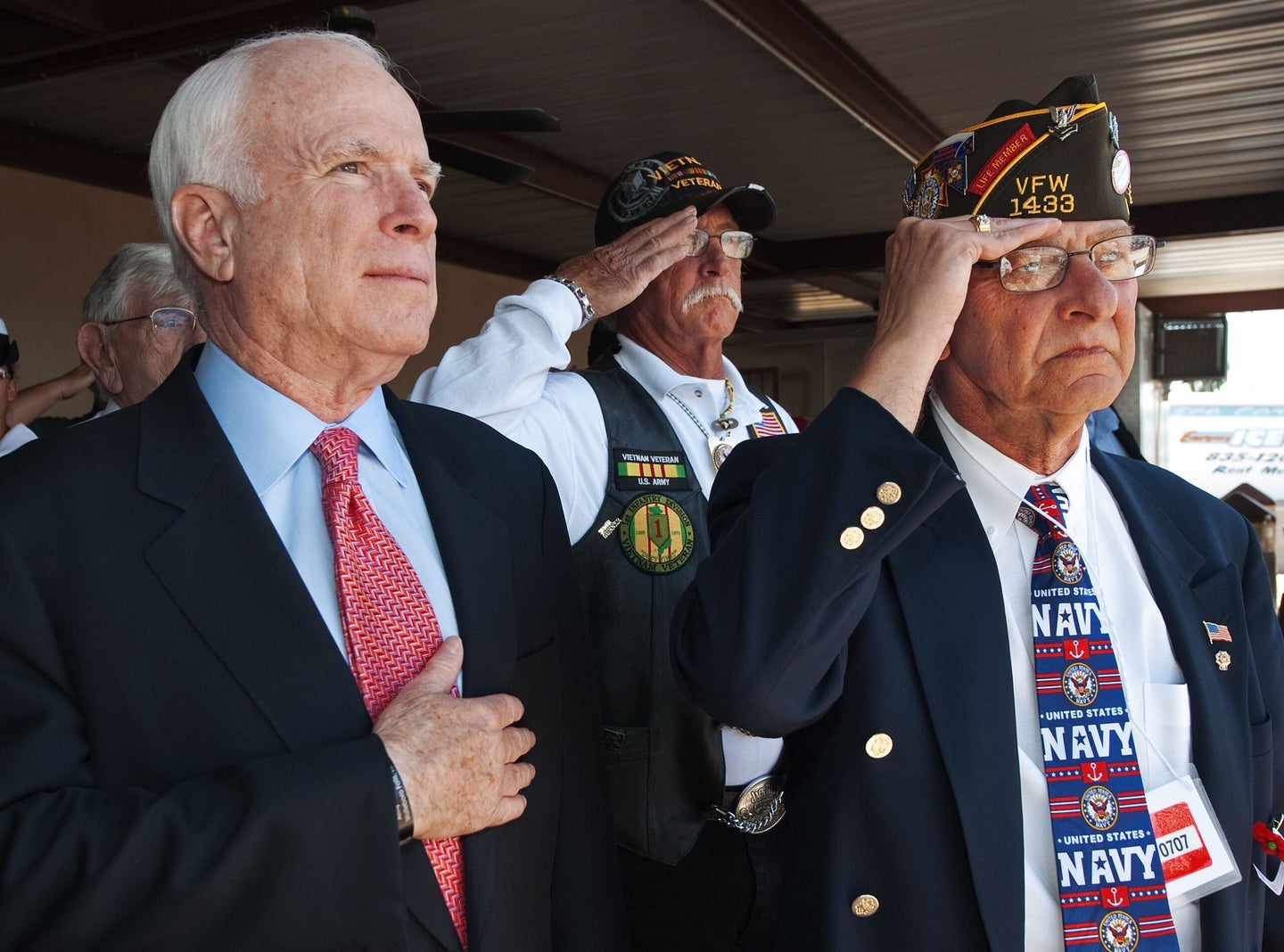 Senator John McCain veterans