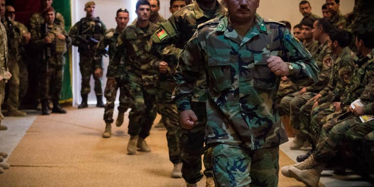 Dispatch: Afghan soldiers graduate to the elite ranks of special forces
