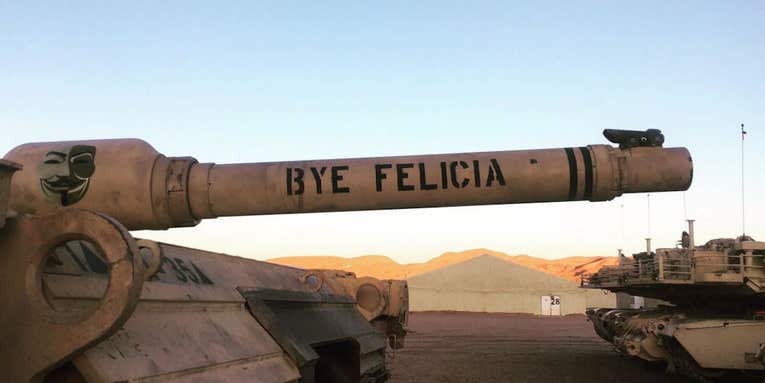 ‘Diplomacy failed,’ ‘bye Felicia,’ and 27 other incredible tank names