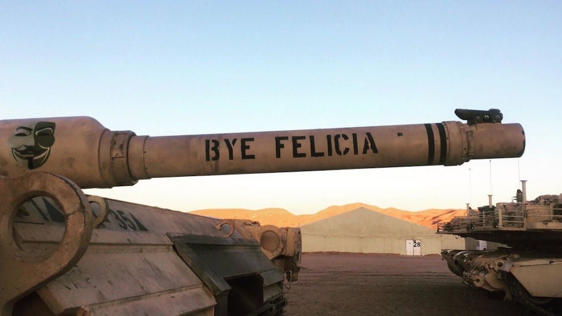 ‘Diplomacy failed,’ ‘bye Felicia,’ and 27 other incredible tank names