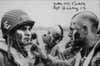 Members of the 101st Airborne Division apply war paint on D-Day