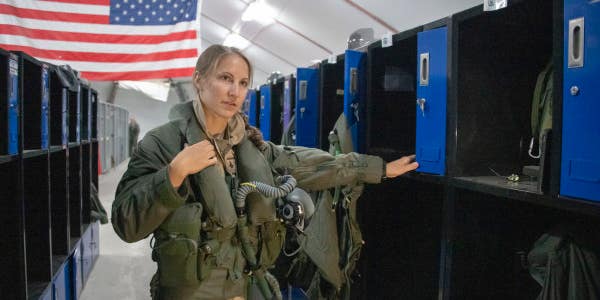 A pilot with the callsign ‘Banzai’ is the first woman to fly the F-35 in combat