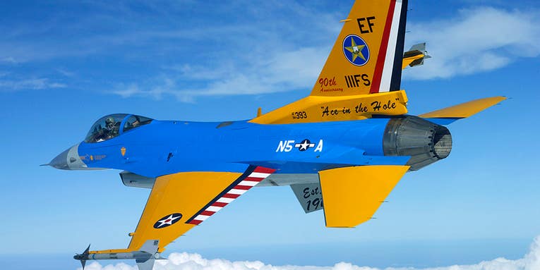 11 amazing F-16 paint jobs in honor of the Air Force birthday