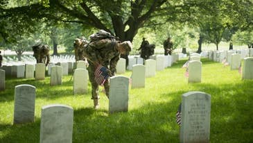 Arlington National Cemetery closed to all but family pass holders on Memorial Day