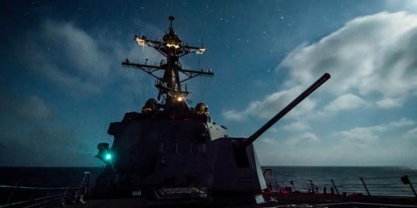The Navy just installed a laser on a destroyer to counter incoming drones