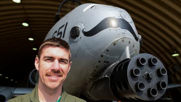 We salute these mustachioed A-10s for making close air support classy AF