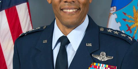 Air Force general nominated to become the service’s first African-American chief of staff