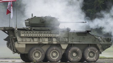 The Army's New Upgunned Strykers Just Rolled Up In Europe To Counter Russia