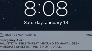 False Alarm Of Incoming Ballistic Missile Threat Sparks Panic In Hawaii