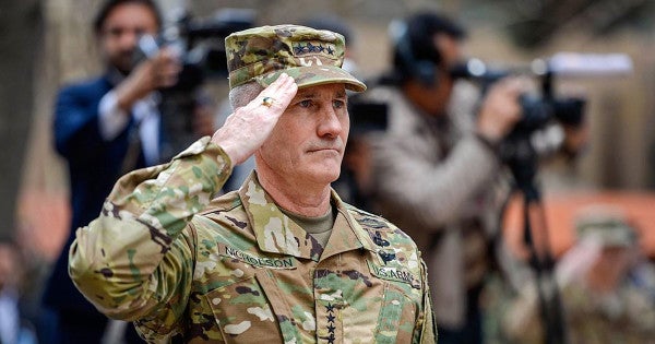 Top US Commander Says He Won’t Negotiate Directly With Taliban, Even Though He Almost Certainly Will