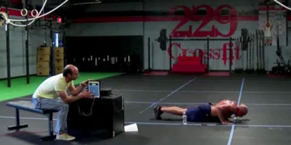 Watch This Police Officer Set The World Record For Doing Terrible Pushups In An Hour
