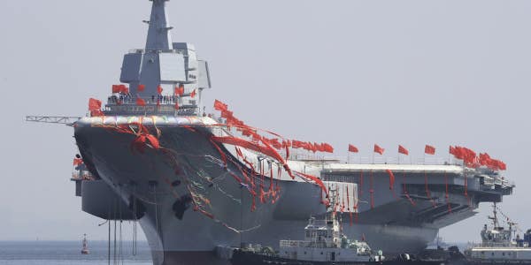 China’s First Homegrown Aircraft Carrier Just Set Sail With A New Battle Group In The Making