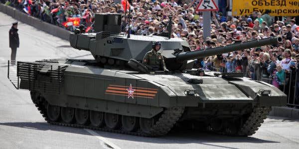 Russia Can’t Afford Its Fancy New T-14 Armata Main Battle Tanks