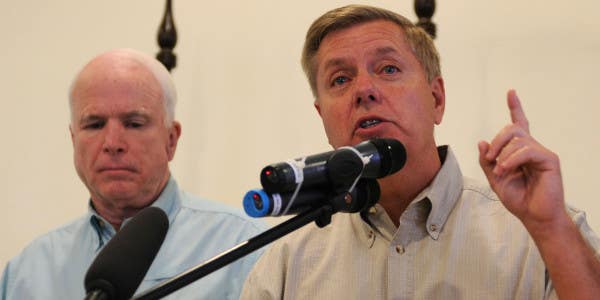Lindsey Graham Says He’ll Honor John McCain’s Legacy By Pushing To Stay In Afghanistan Forever