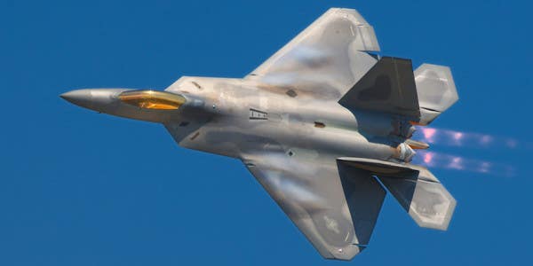 The F-22 Conducted Its First-Ever ‘Combat Surge’ In The Skies Above Syria